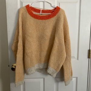 Free People oversized sweater